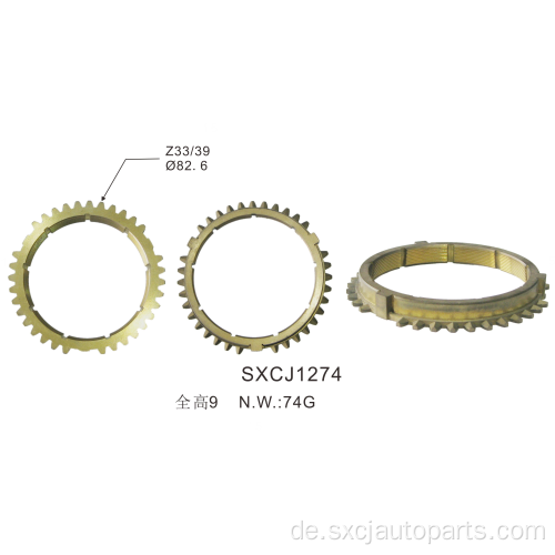 OEM661-262-3334/6612623334 Outlet Auto Parts Transmission Synchronizer Ring für Benz MB100